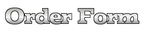 Order Form